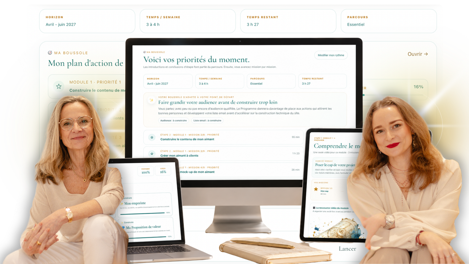 Aperçu de la plateforme du Programme Site à Abonnement